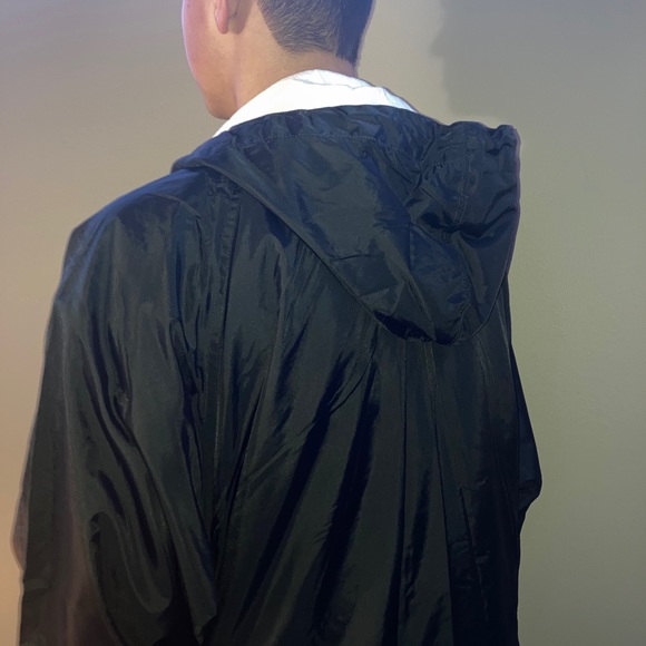 Vintage black half zip windbreaker - Picture 4 of 6